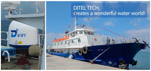 DITEL V81 Maritime VSAT Solution for Sport Fishing Boat