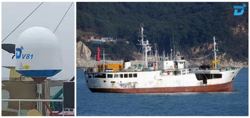 DITEL VSAT V81 providing consistent Internet for a 53m fishing vessel