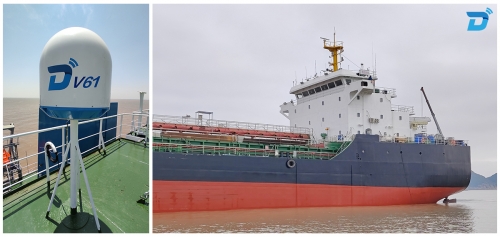 Ditel V61: A Maritime VSAT Success Story on a Sand Carrier Vessel