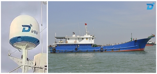 Ditel V60 Maritime VSAT: A Successful Installation Aboard an Offshore Fishing Vessel