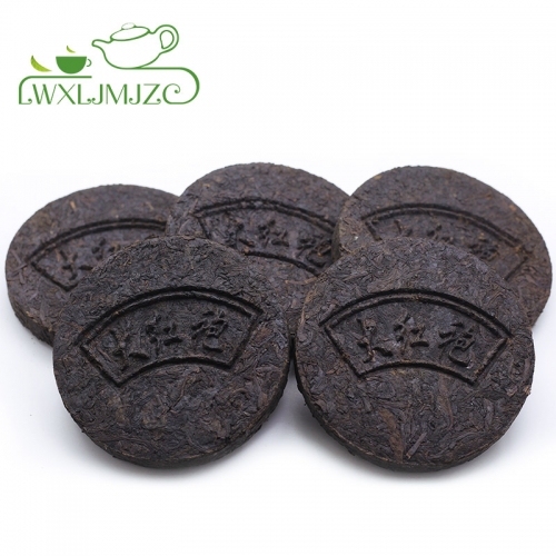 Good Quality Wuyi Da Hong Pao Mini Tea Cake Big Red Robe Oolong 5 Cake * Total 250g