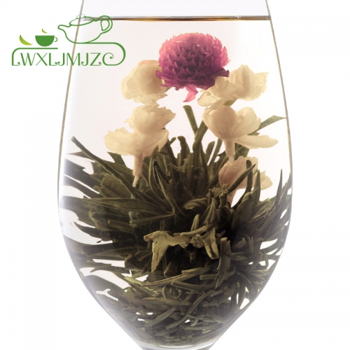 "Gold Ingot" Blooming Flower Tea-Flowering Green Tea-Blooming Tea Ball
