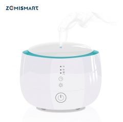 Smart Essential Oil Aroma Diffuser Cool Mist Humidifier RGB LED Desk Lamp Work with Alexa Google Home Voice APP Control