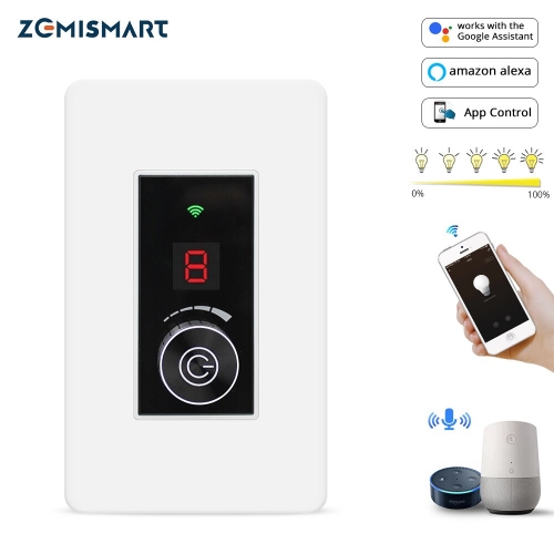 Tuya Wifi Smart Timer Control Light switch Wireless Remote for Alexa Google  Home