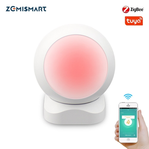 Zemismart Tuya Zigbee PIR  Infrared PIR Motion Detection Smart Sensor Wireless  Security Alarm Detector System