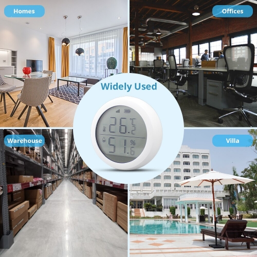 Buy Wholesale China Tuya Zigbee Temperature And Humidity Sensor