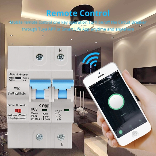 Tuya WiFi Smart Light Switch Device Intelligent On-off Timer Smart Home  Life APP Wireless Remote
