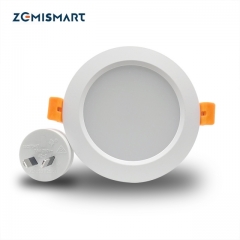 ZigBee 3.0 Smart RGBW 2.5 inch Downlight Led Bulb Light Work with Amazon Echo Plus Directly  Smart Lighting Solution