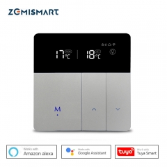 Water Floor Heating Thermostat Work with Alexa Google Home Smart WIFI Control external Temperature Controller 20A 200-240V