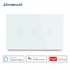 Zemismart US WIFI Blind Switch Curtain Wall Switch WiFi Control via APP or Voice Control by Alexa Google Home Smart Home With Feedback