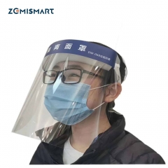 CE FDA Mask Face Sheild with Glasses Frame for Anti-Fog Anti-Saliva Droplets  Anti-splash protection Mask and virus Transparent Full Face