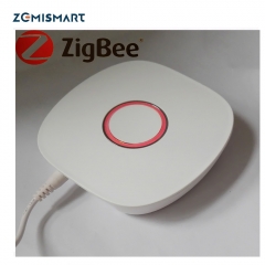 Work with Aamazon Alexa Zigbee Wireless Remote Control Host for Smart Home Control Lights urtain security Sensors Zigbee hub