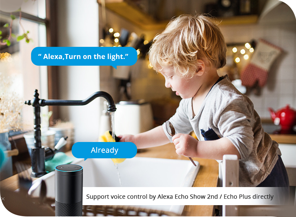 Gu10 Zigbee Bulb Alexa Google Home Assistant Tuya Smart Life APP Remote