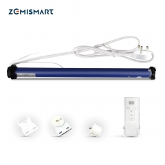 Zemismart WiFi Roller Shade Motor for 37mm Tube smart Life Alexa Google Home Control Support Alexa Google Home Control