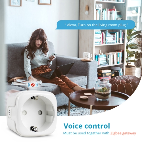 Zemismart ZigBee Smart Plug Power Socket Timing Function Home Voice Remote  Tuya Smart Life APP Control With Alexa Google Home
