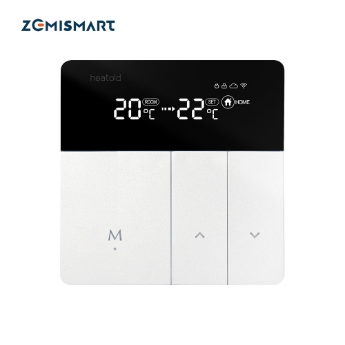 Zemismart Mijia Smart WiFi Thermostat Temperature Controller for Electric Floor Heating MI Home APP Voice Control