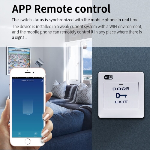 Interruptor WiFi RF433 Smart Switch Tuya Smartlife APP Control by