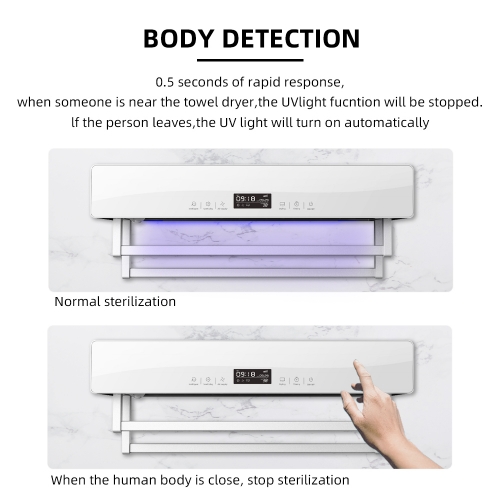 Zemismart Tuya WiFi Clothes Dryer Remove mites folding portable