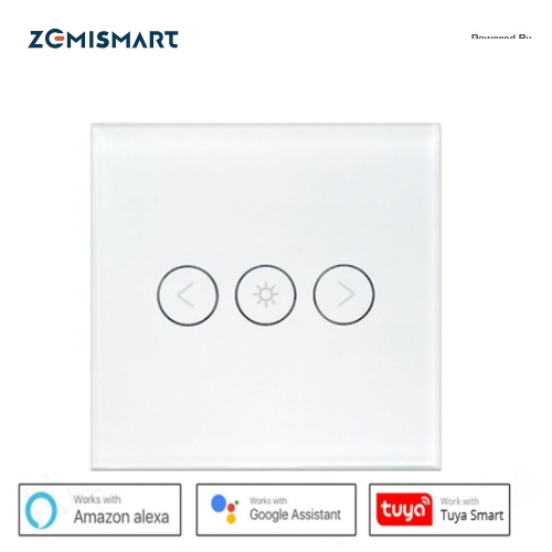 Zemismart EU Dimmer Swith Touch Switch Work with Alexa Google Home Support Timer Brighter Control Home Automation