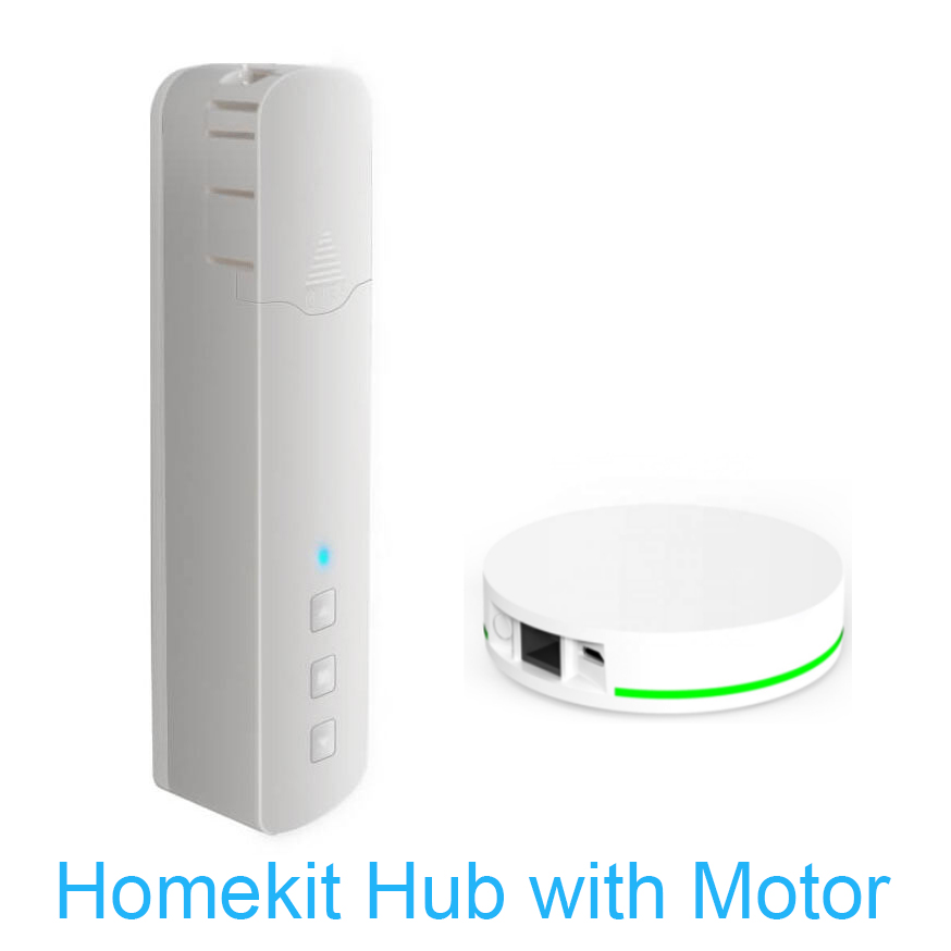 Zemismart Zigbee Roller Shade Motor work with Apple Homekit，ZMHK01 Hub
