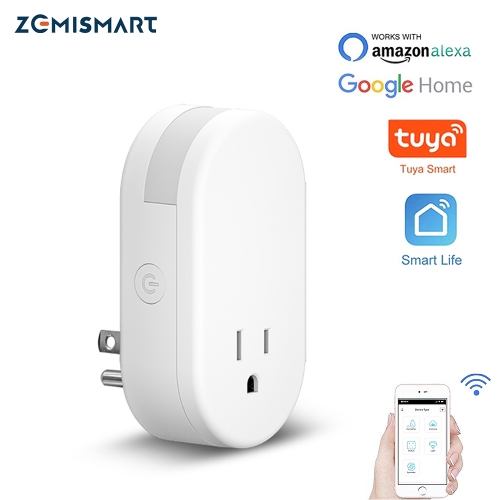 Smart Home Mini Socket WiFi Outlet Alexa Smart Plug WiFi Tuya Smart Plug  Time Control Remote Control - China Smart Socket, Smart Home Socket