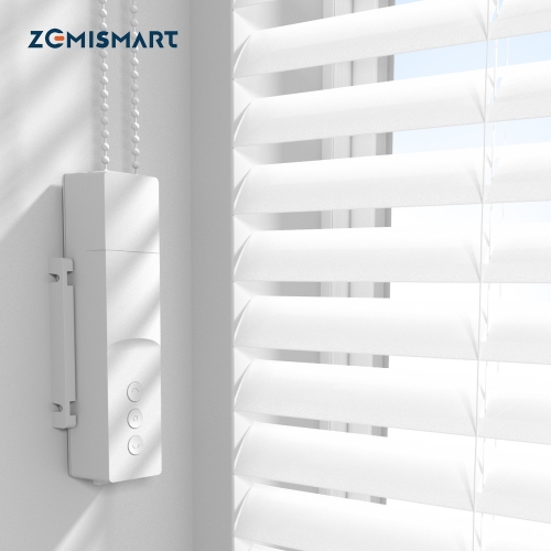 Zemismart New Update Tuya Zigbee Smart Roller Shade Driver Solar Panel Optional Blinds Motor Power By Battery Alexa Google Assistant Yandex