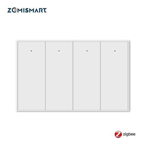 Smart Zigbee Wall Light Switch Interruptor 2/3 Way Wireless Remote Control