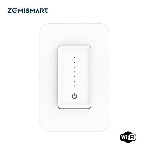 Zemismart Tuya WiFi Dimmer Switch Smart Life APP Control Alexa Google Home Voice Control US type 110V to 240V
