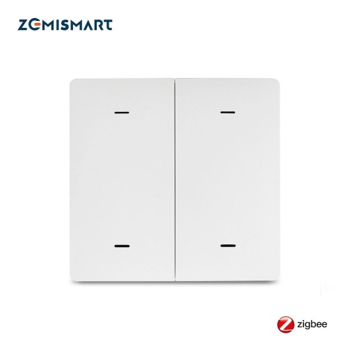 Zemismart  Tuya Zigbee Wireless Switch Light Switch Battery Power Remote Control Timer Smart Life App