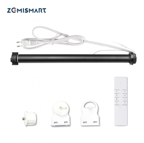 Zemismart WiFi Roller Shade Motor for 37mm Tube smart Life Alexa Google Home Control Support Alexa Google Home Control