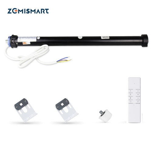 Zemismart Tuya WiFi Roller Blind Motor for 40mm 50 mm Tube Alexa Google Home Control motorized Shutter Engine Smart Life Control