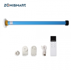 Zemismart Zigbee Roller Motor for 36 37mm Tube Rechargable Smart Electric Engine Tuya Alexa Google Home Smart Remote Control