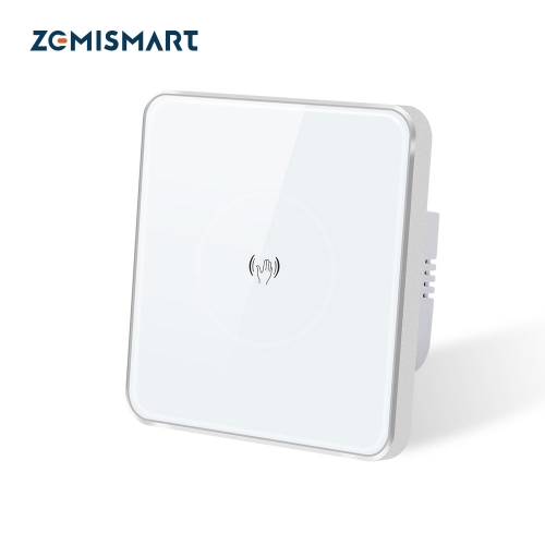 Zemismart Tuya Zigbee EU Smart Wave Switch Microwave Induction Interruptor With Neutral Support Alexa Google Home Voice Control