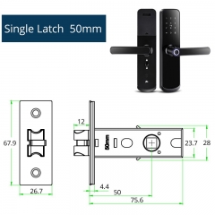 Single Latch 50mm