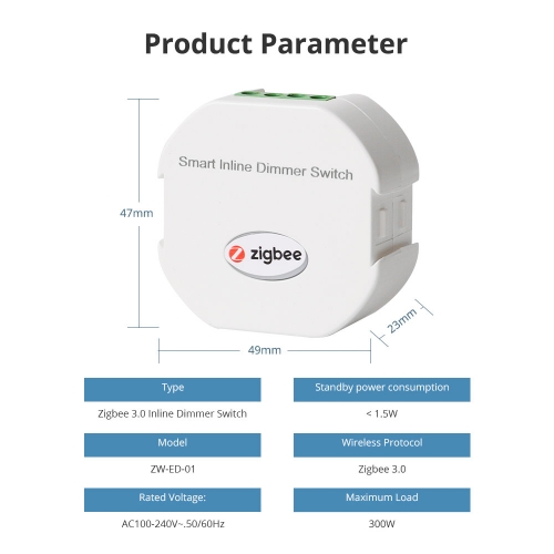 Zemismart Tuya Zigbee Curtain Module Alexa Google Home Control 