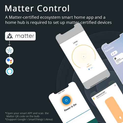 Control your Matter devices with Google Home