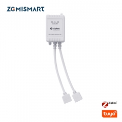 Zemismart Tuya Zigbee LED Strip Light Driver 6 Pin for RGBCW Light Strip Work with HomeKit via ZMHK-01 Hub Alexa Google Home