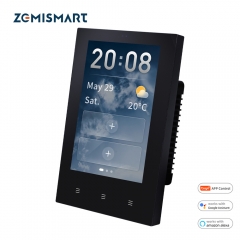 Zemismart Tuya Smart Central Control Touch Panel Built in Wireless Zigbee Hub US Multi-Control Panel Smart Life APP