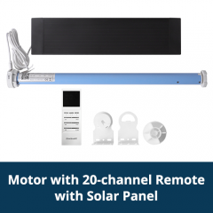 Motor Remote Solar Panel