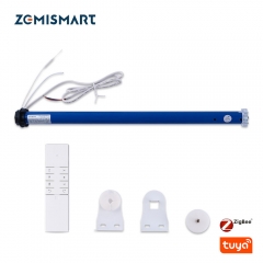 Zemismart Tuya Zigbee 2N Smart Roller Shade Blinds Motor for 38mm Tube Smart Life App Alexa Google Assistant Voice Control