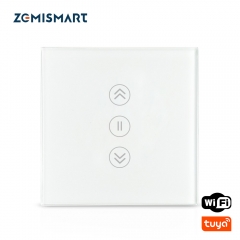 Zemismart Energy Saving EU WiFi Curtain Switch Electric Smart Blind Switches TUYA Alexa Google Home Voice Control Backlit optional