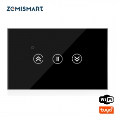 Zemismart WiFi Smart Home Touch Switch for Curtain Motor tuya Jinvoo APP control Alexa Gooogle Home  Wall Switch