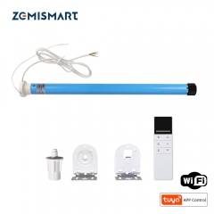 Zemismart Wifi Smart Electric Roller Blind Shade for 30mm Tube Roller Blind Motor Voice Control