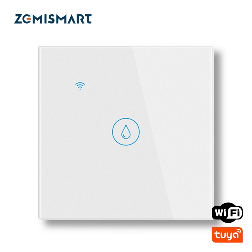Zemismart wifi smart eu standard boiler switch intelligent life timer switch water heater automation alexa google home control app