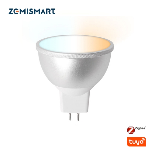 Zemismart Alexa Google Home Assistant Zigbee Bulb MR16 Light Smart Home Intelligent Control