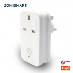 Zigbee 3.0 UK Power Socket Compatible With SmartThings Echo Plus Smart Gadget Switch Wireless Phone APP Remote Outlet