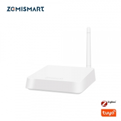 Zemismart Tuya Zigbee Hub with Antenna Smart Home Bridge Wired hub with Network Cable Smart Life App Control Zigbee Devices