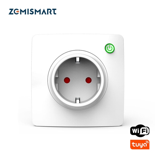 DE Outlet EU Smart Wifi Plug Alexa Google Home Online Electric Monitor Timer Control APP Control Home Automation