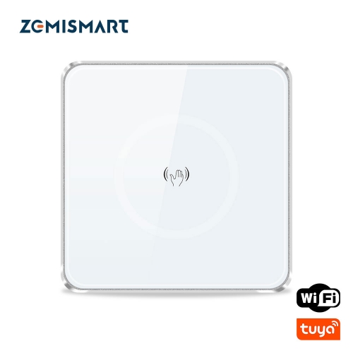 Zemismart Tuya WiFi EU Smart Wave Switch Microwave Induction Interruptor With Neutral Support Alexa Google Home Voice Control
