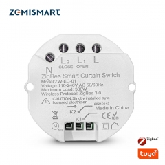 Zemismart Tuya Zigbee Curtain Module Alexa Google Home Control Smart Life APP Control